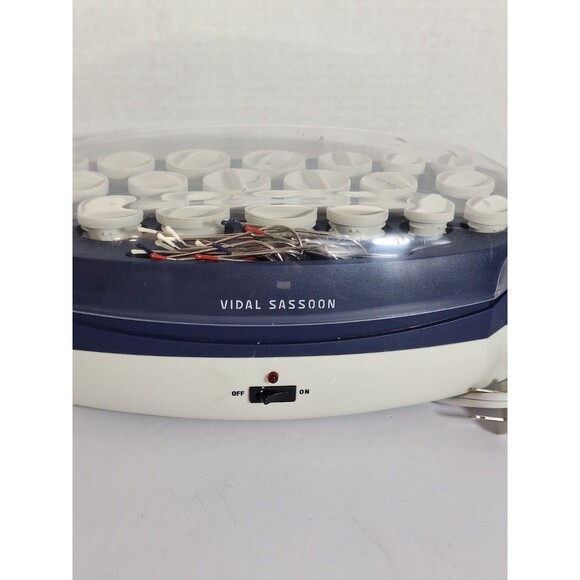 Vidal Sassoon Professional Hairsetter Hot Rollers 20 Curlers Model VS372 WORKS - Picture 2 of 7
